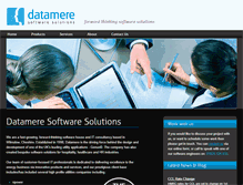Tablet Screenshot of datamere.co.uk